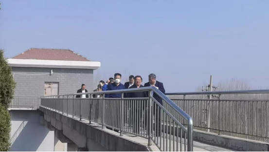 中國水務(wù)集團(tuán)有限公司對(duì)順成公司承建大橋水廠項(xiàng)目進(jìn)行督導(dǎo)檢查